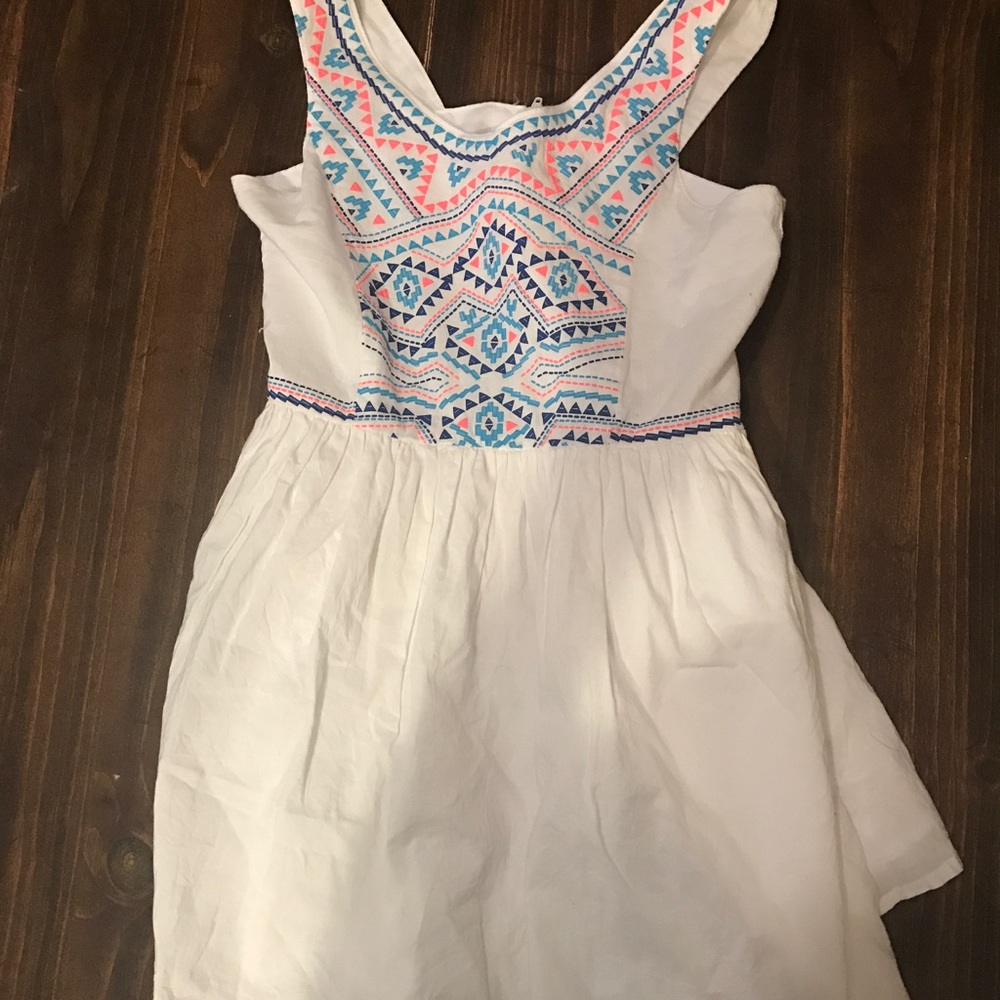 Girls bohemian dress 6x-7